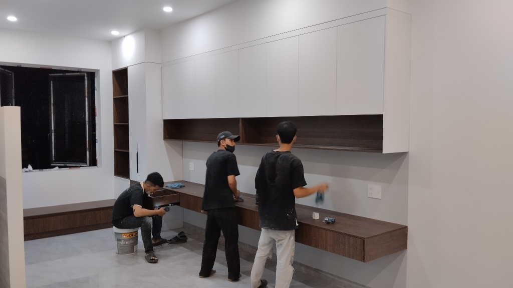 Không gian bếp hiện đại