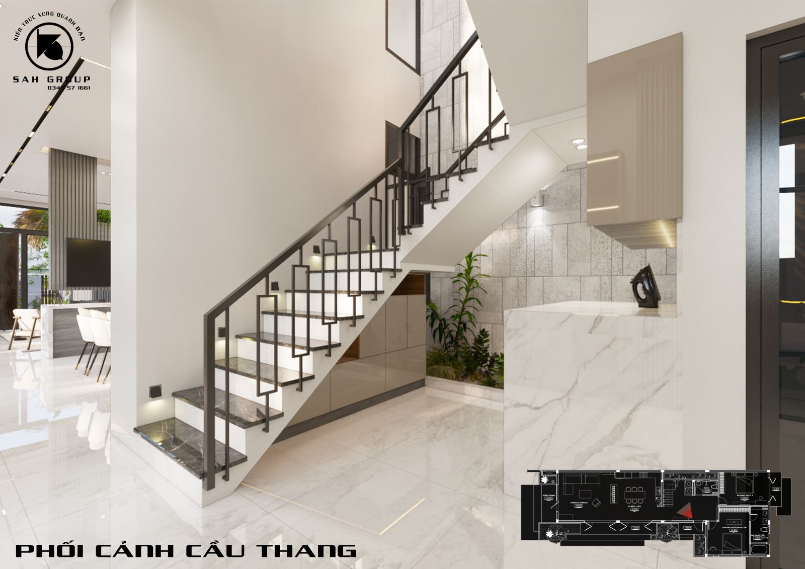 Phối cảnh cầu thang